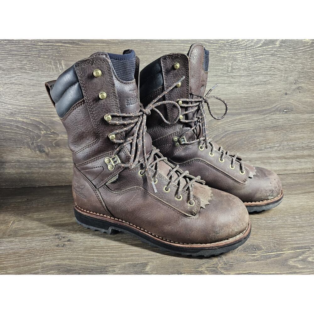 Red Wing Shoes Irish Setter Tracker 804 Boots Size 9.5D Brown Leather Waterproof